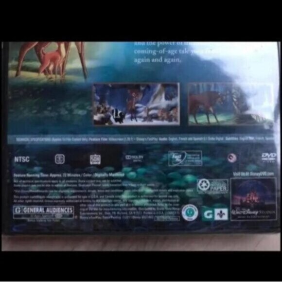 Bambi Movie DVD NEW - Picture 4 of 4